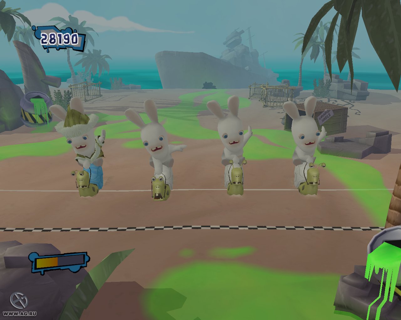 Скриншот из игры Rayman Raving Rabbids 2 - 33