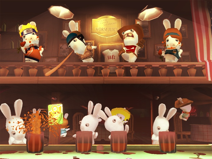 Скриншот из игры Rayman Raving Rabbids 2 - 63