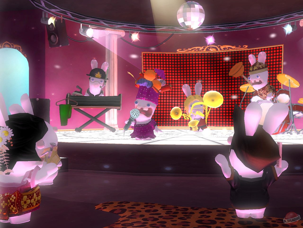 Скриншот из игры Rayman Raving Rabbids 2 - 10
