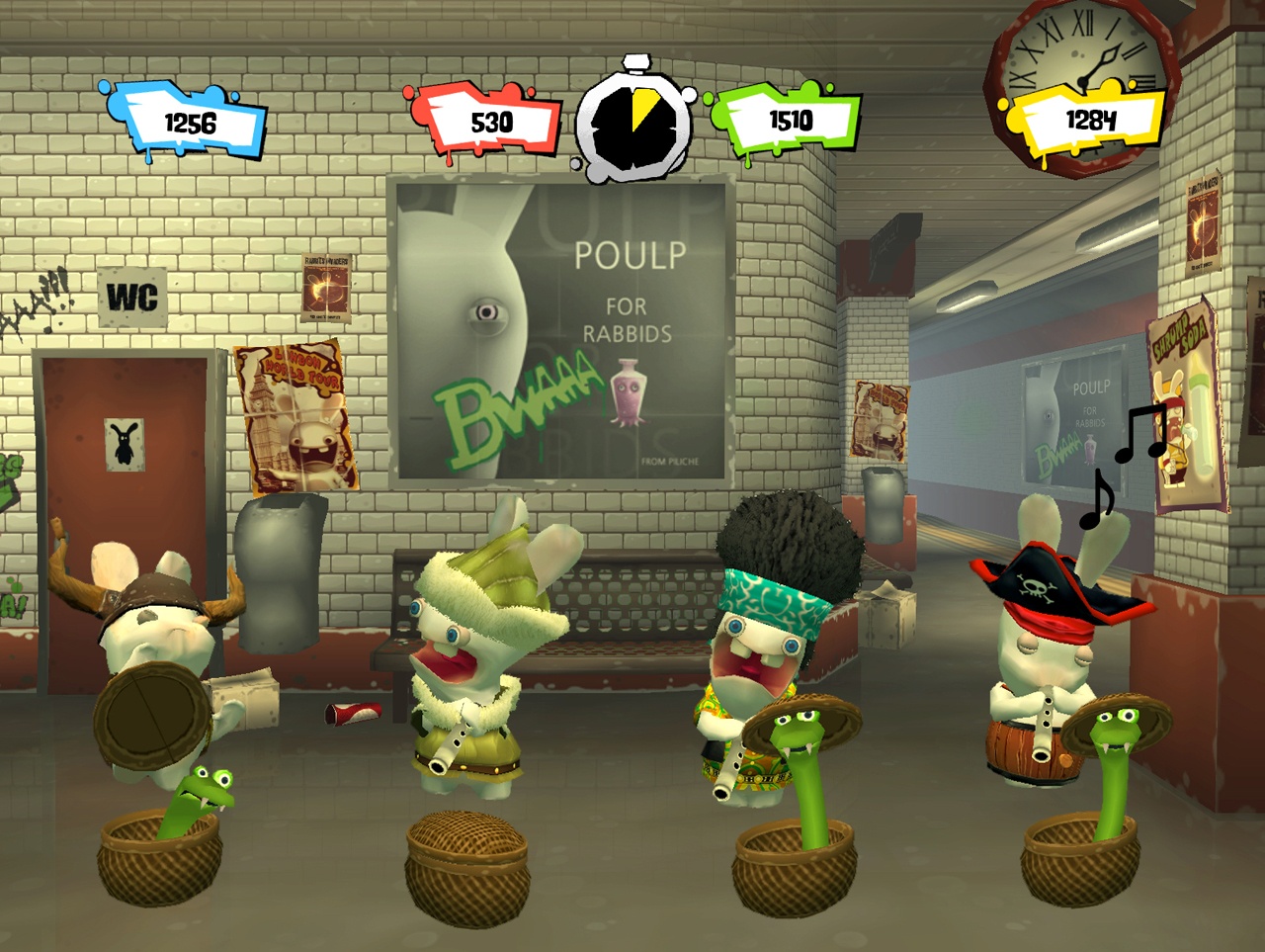 Скриншот из игры Rayman Raving Rabbids 2 - 58