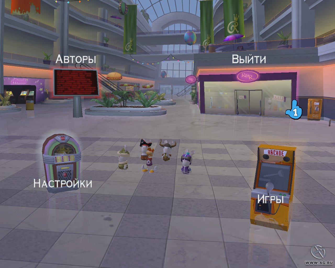 Скриншот из игры Rayman Raving Rabbids 2 - 55
