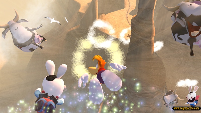 Скриншот из игры Rayman Raving Rabbids 2 - 9