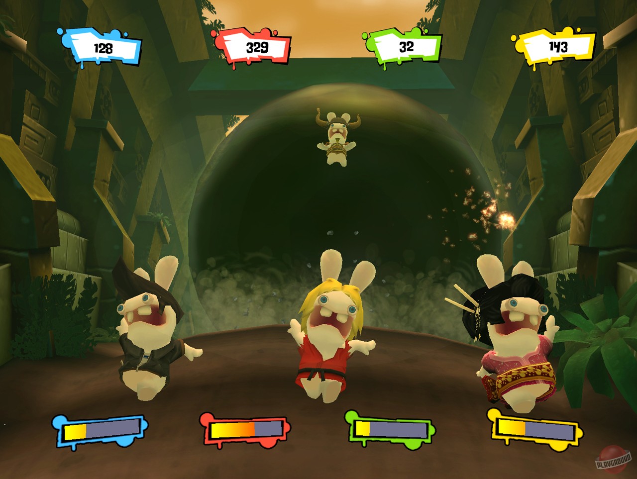 Скриншот из игры Rayman Raving Rabbids 2 - 32