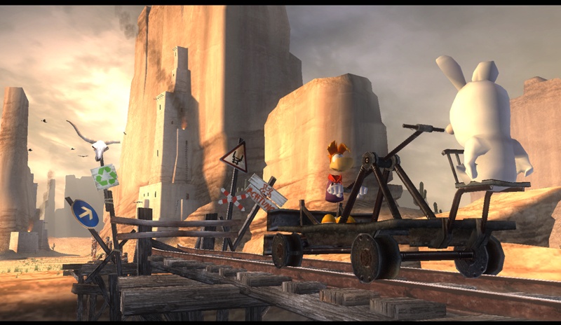 Скриншот из игры Rayman Raving Rabbids 2 - 22