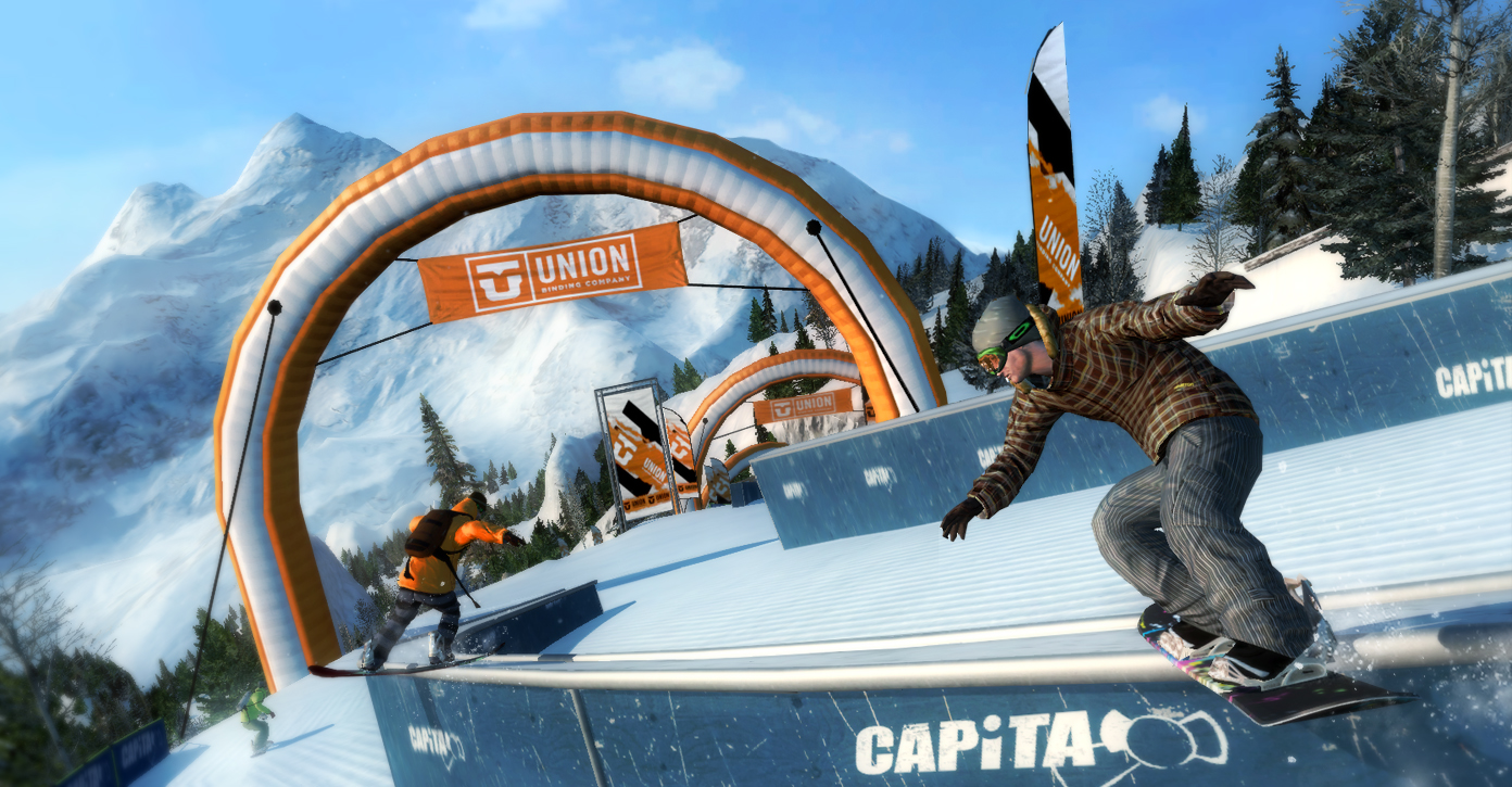 Скриншот из игры Shaun White Snowboarding - 64