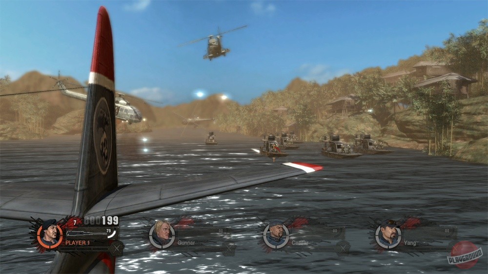 Скриншот из игры The Expendables 2: Videogame - 12