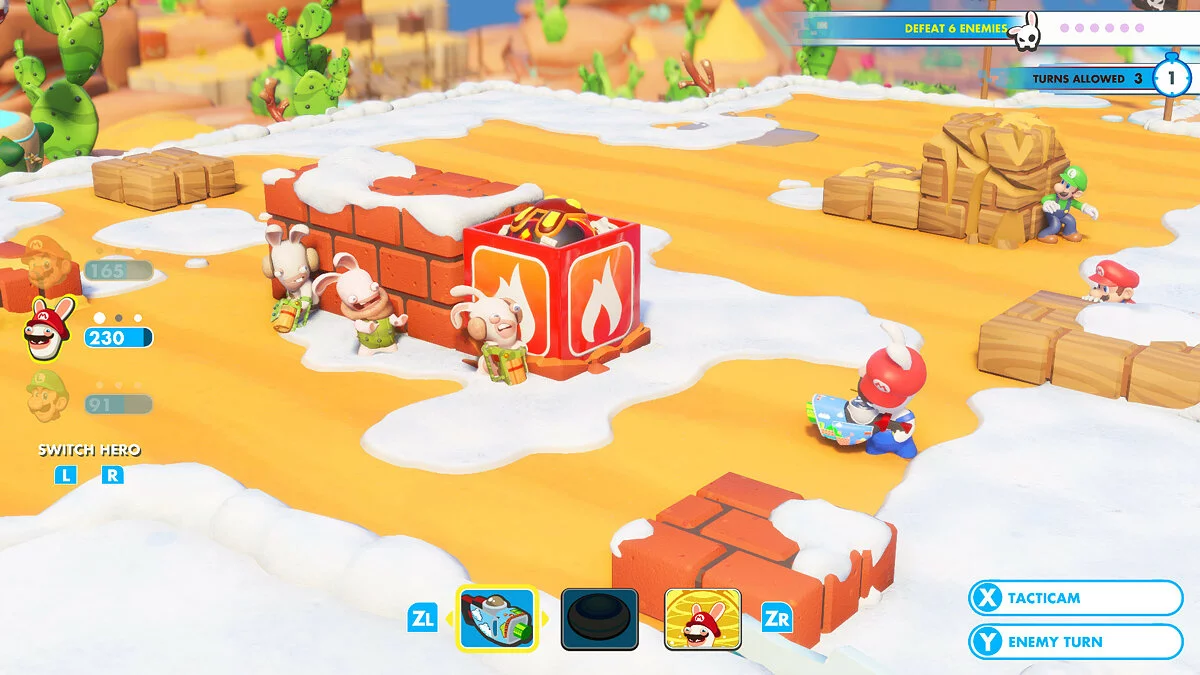 Скриншот из игры Mario+Rabbids: Kingdom Battle - 17
