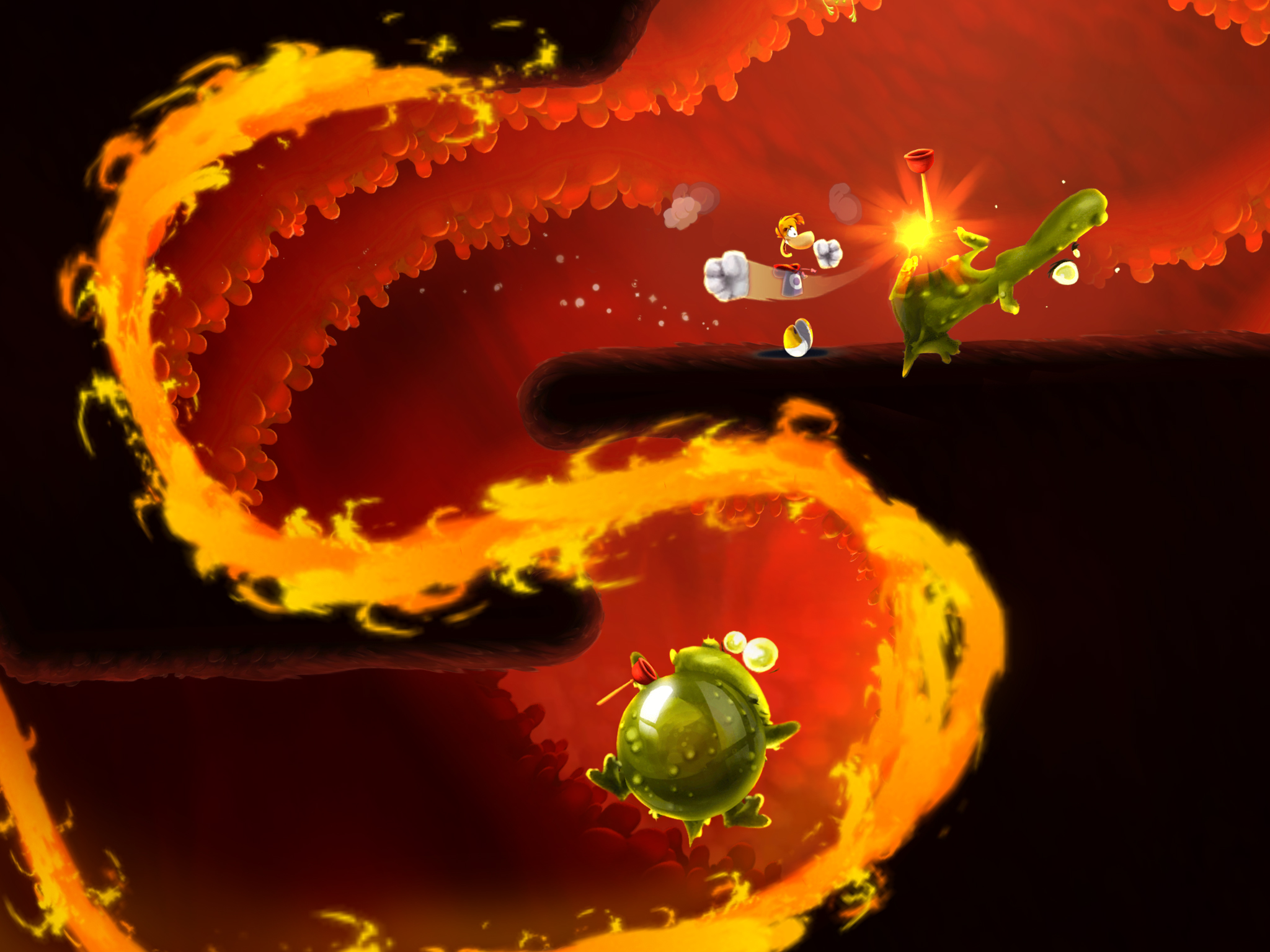 Скриншот из игры Rayman Fiesta Run - 25