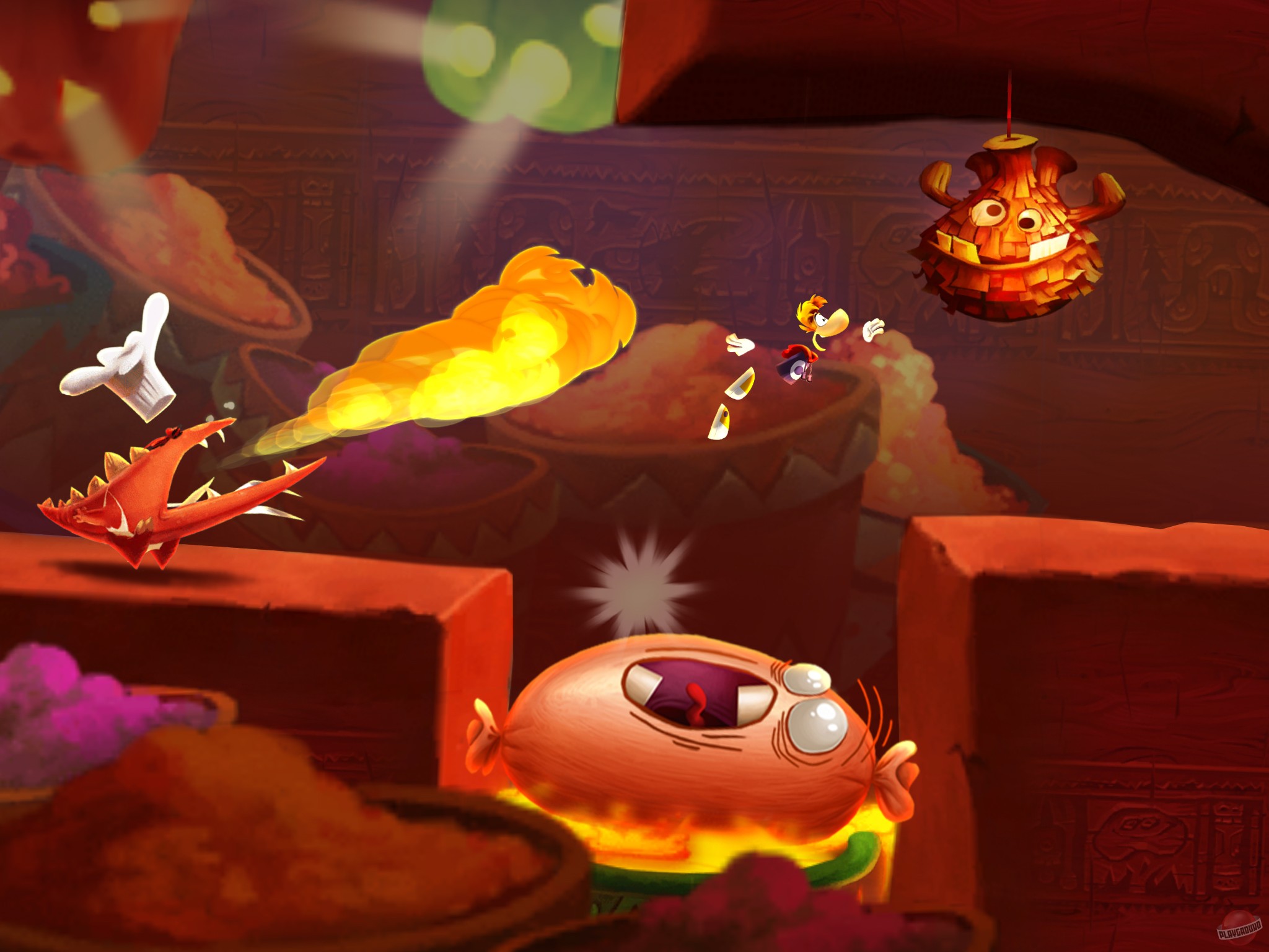Скриншот из игры Rayman Fiesta Run - 18