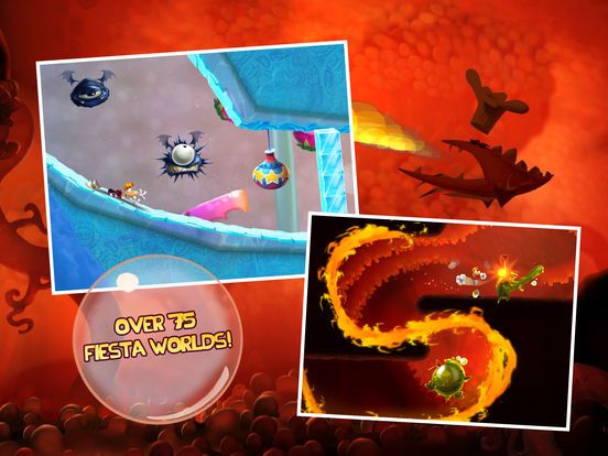 Скриншот из игры Rayman Fiesta Run - 51