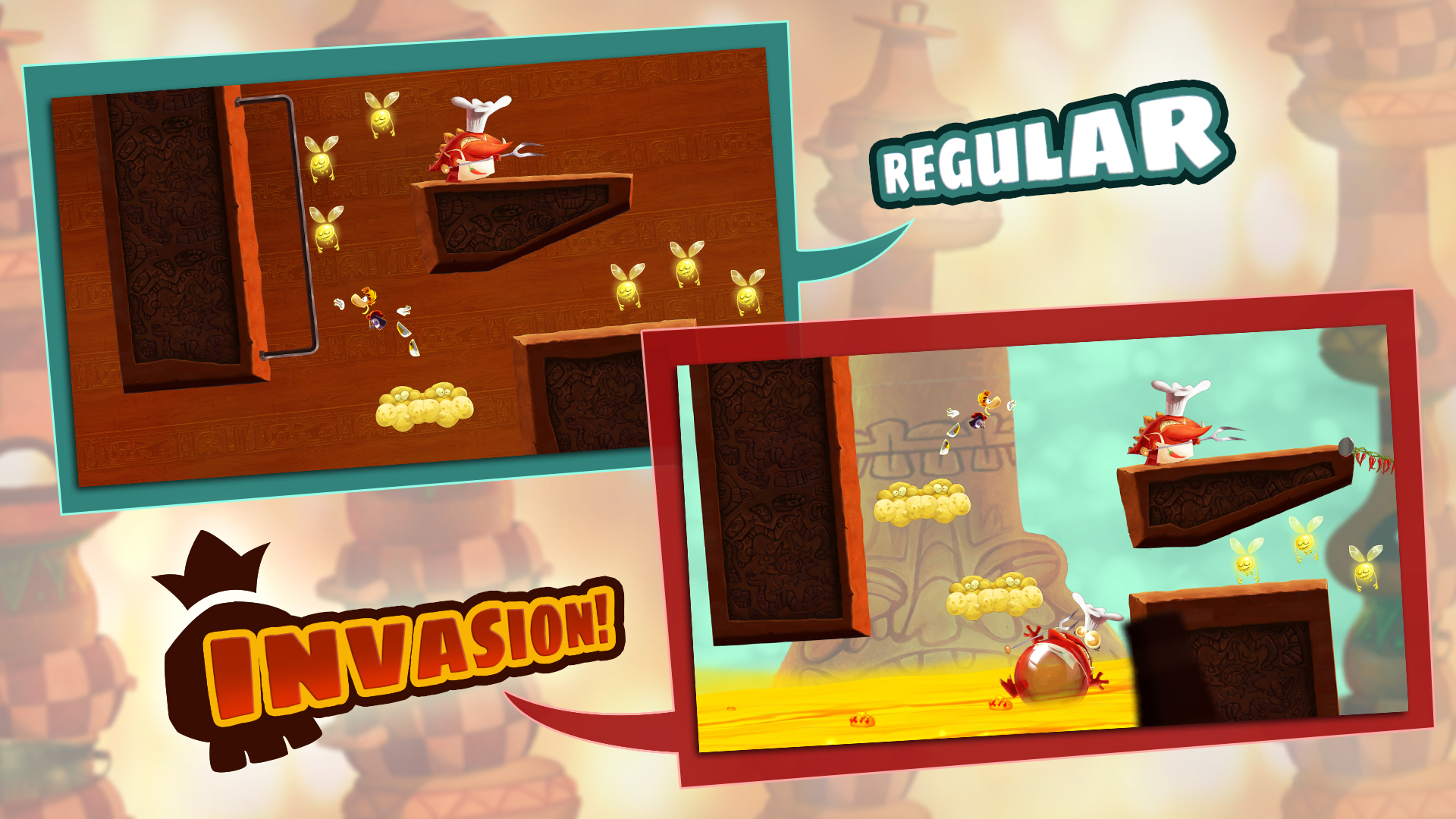 Скриншот из игры Rayman Fiesta Run - 17