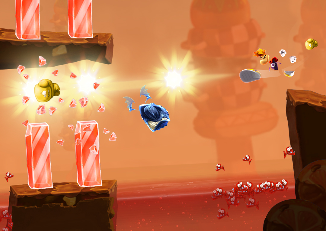 Скриншот из игры Rayman Fiesta Run - 10