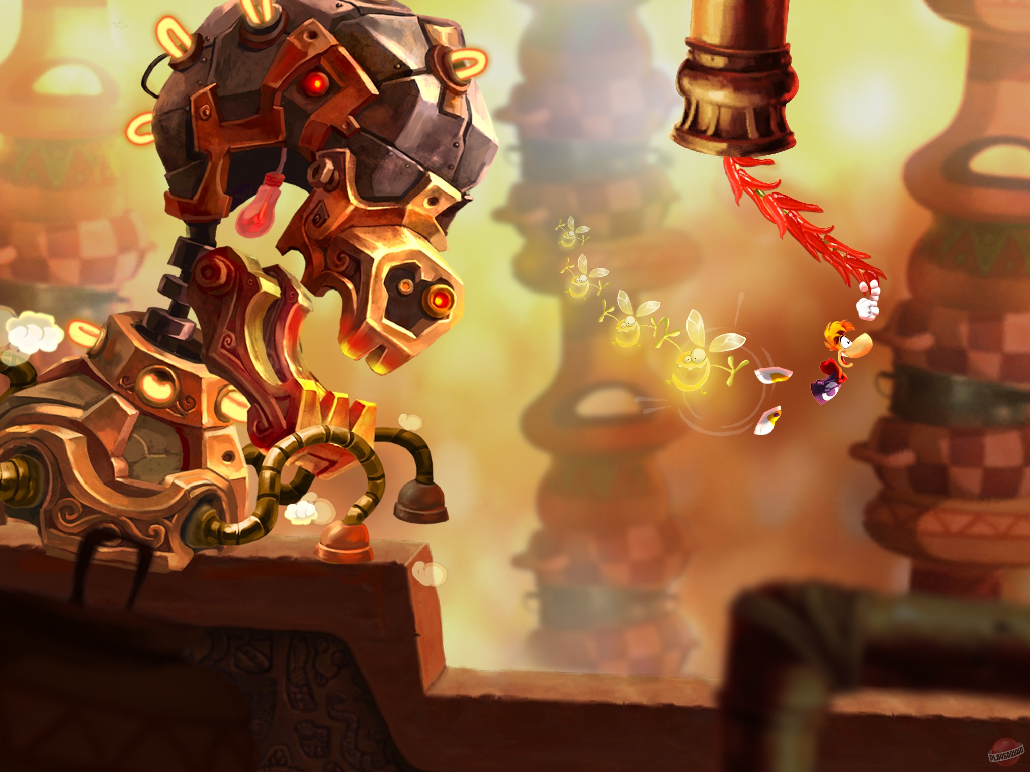 Скриншот из игры Rayman Fiesta Run - 7