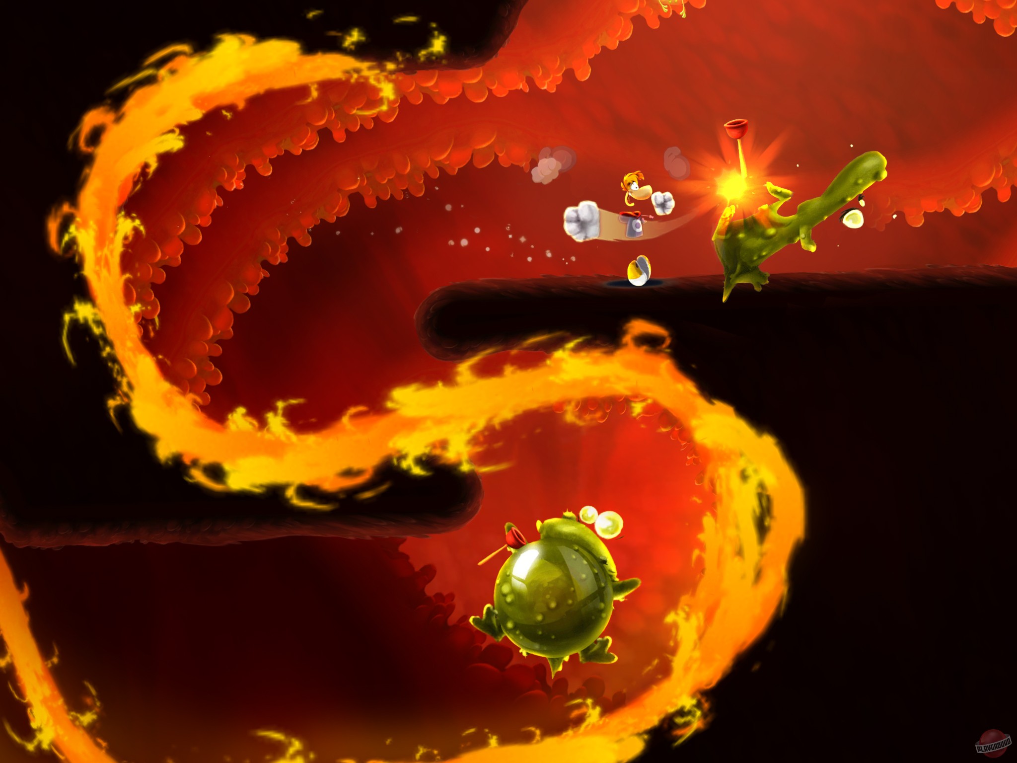Скриншот из игры Rayman Fiesta Run - 15