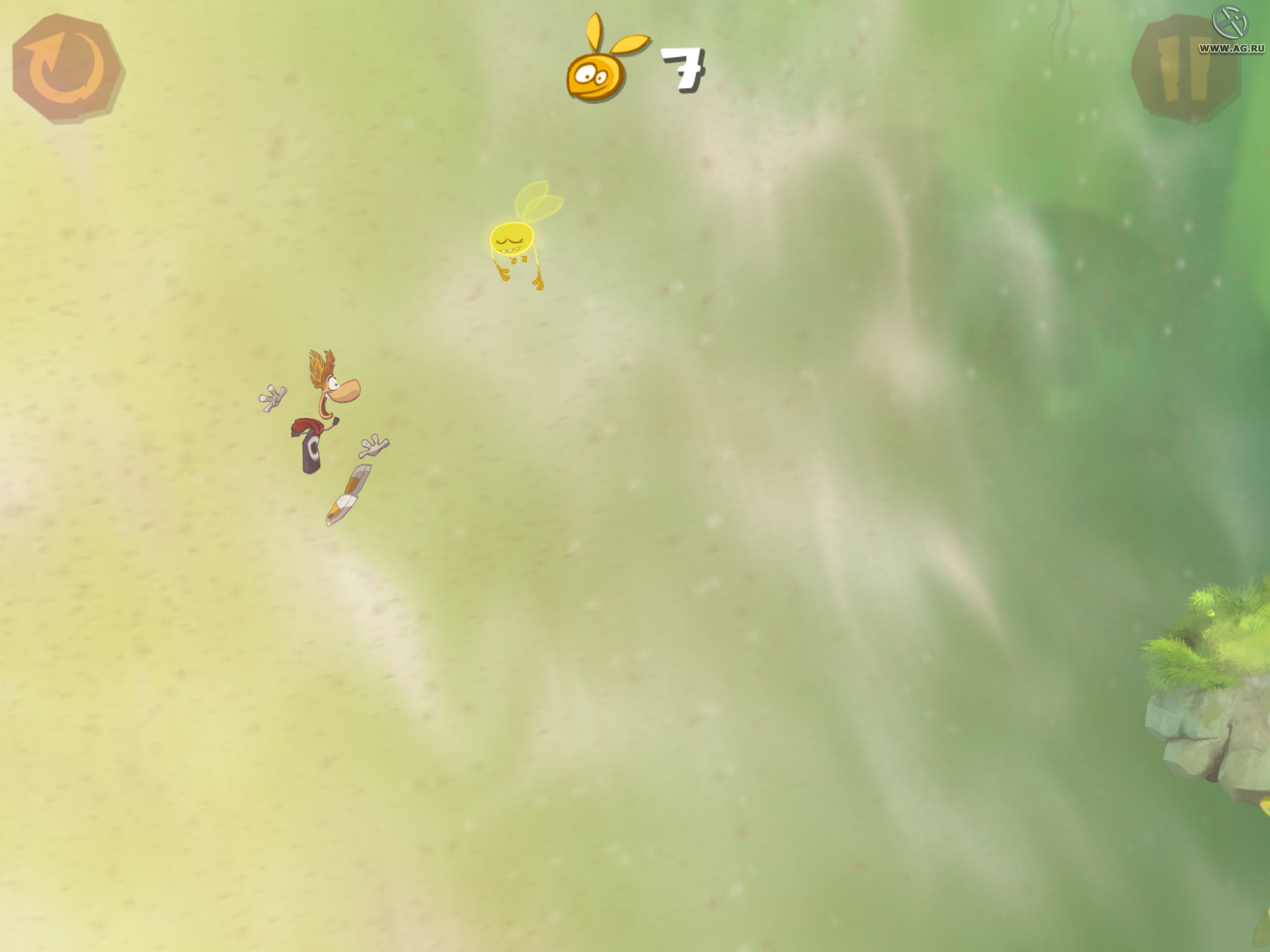 Скриншот из игры Rayman Jungle Run - 11