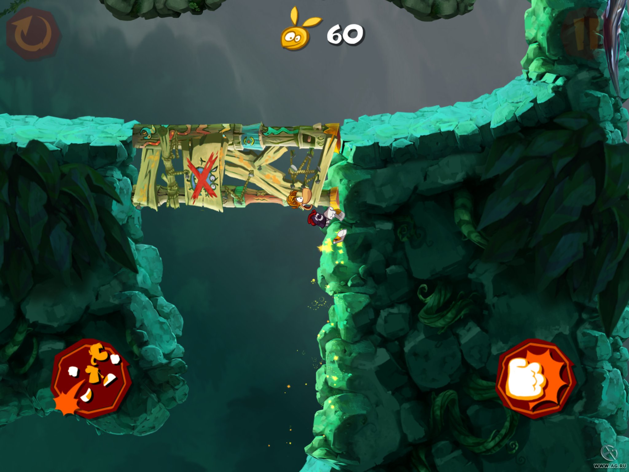 Скриншот из игры Rayman Jungle Run - 41