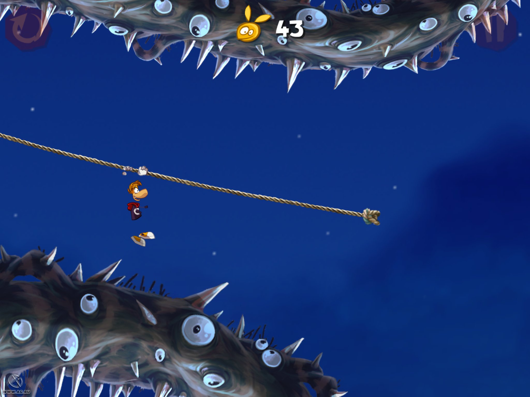 Скриншот из игры Rayman Jungle Run - 34