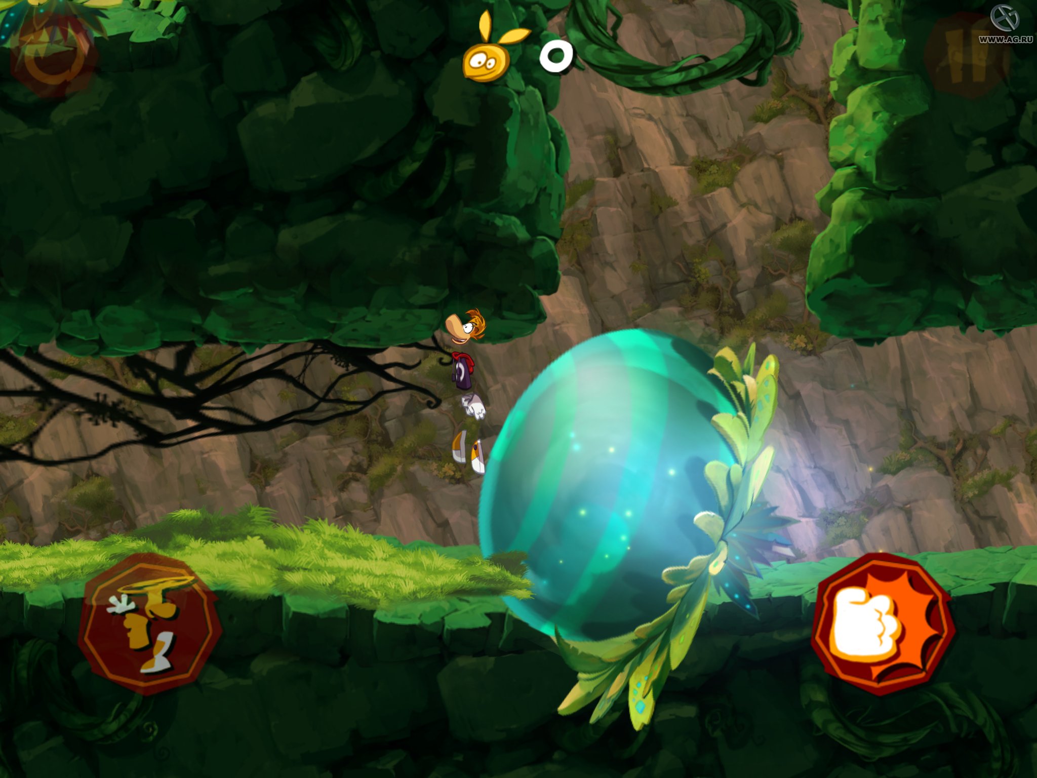 Скриншот из игры Rayman Jungle Run - 46