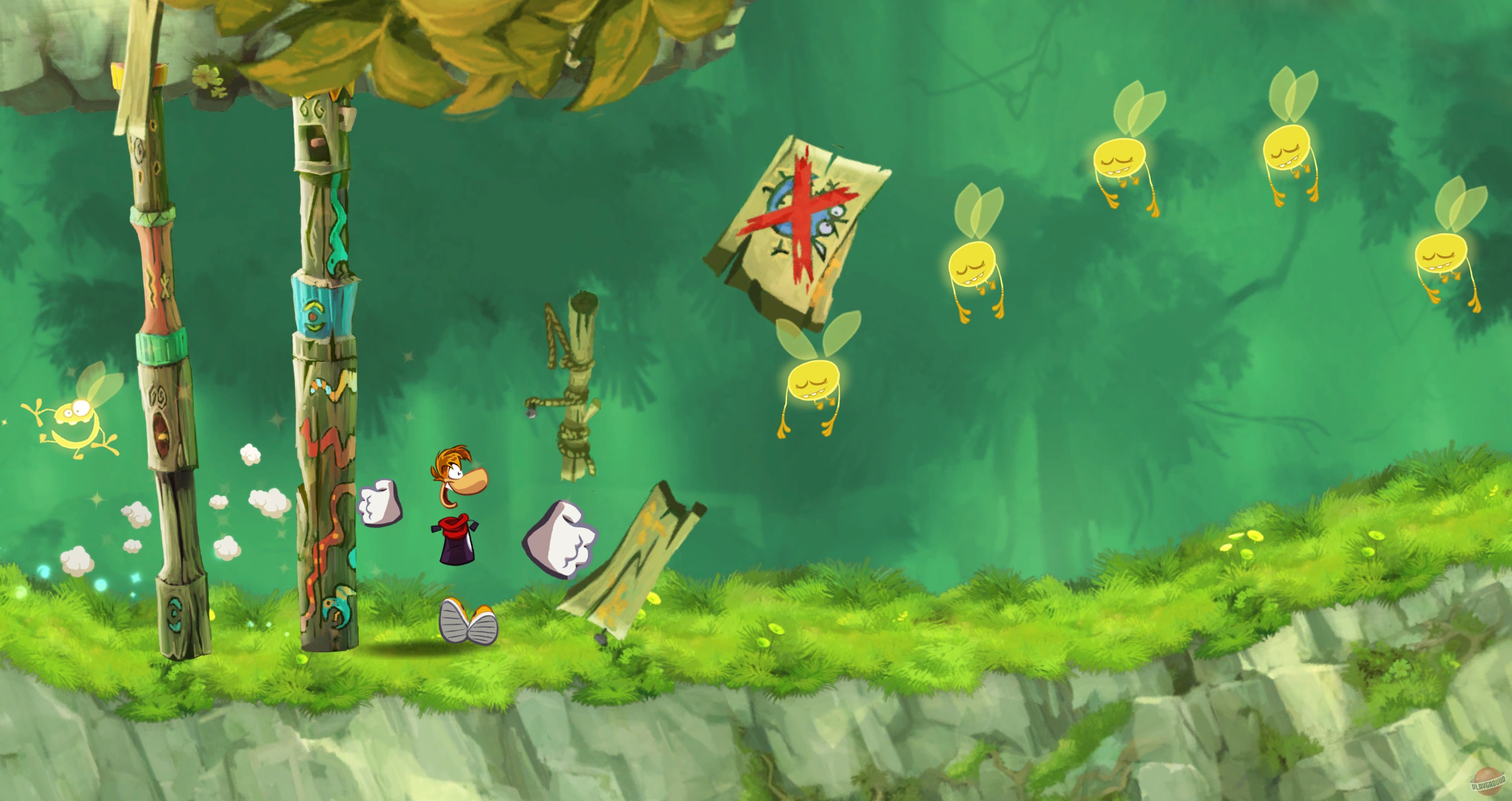 Скриншот из игры Rayman Jungle Run - 10