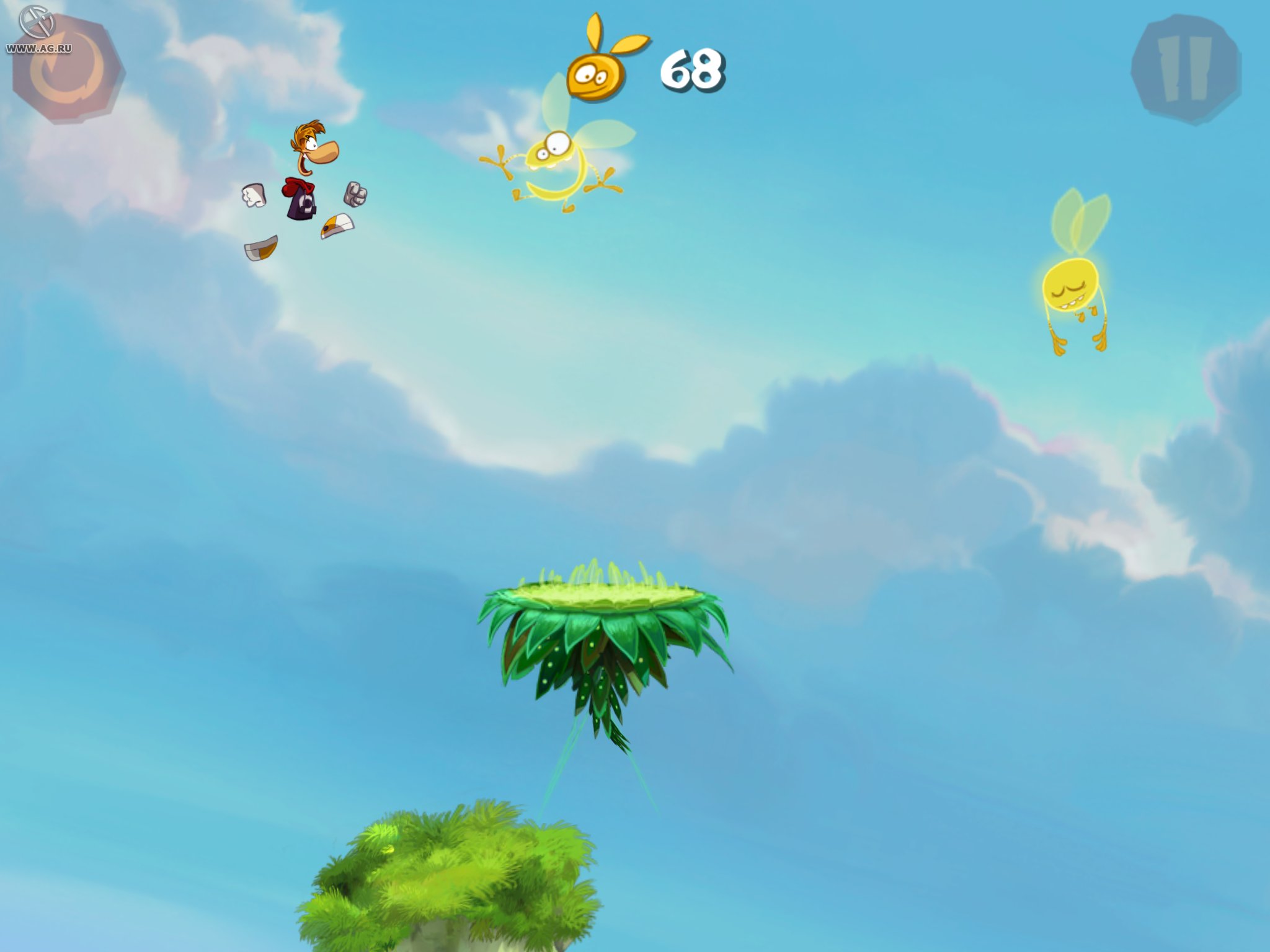 Скриншот из игры Rayman Jungle Run - 8