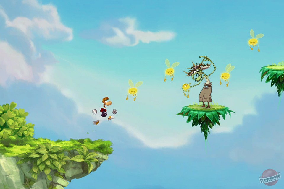 Скриншот из игры Rayman Jungle Run - 16