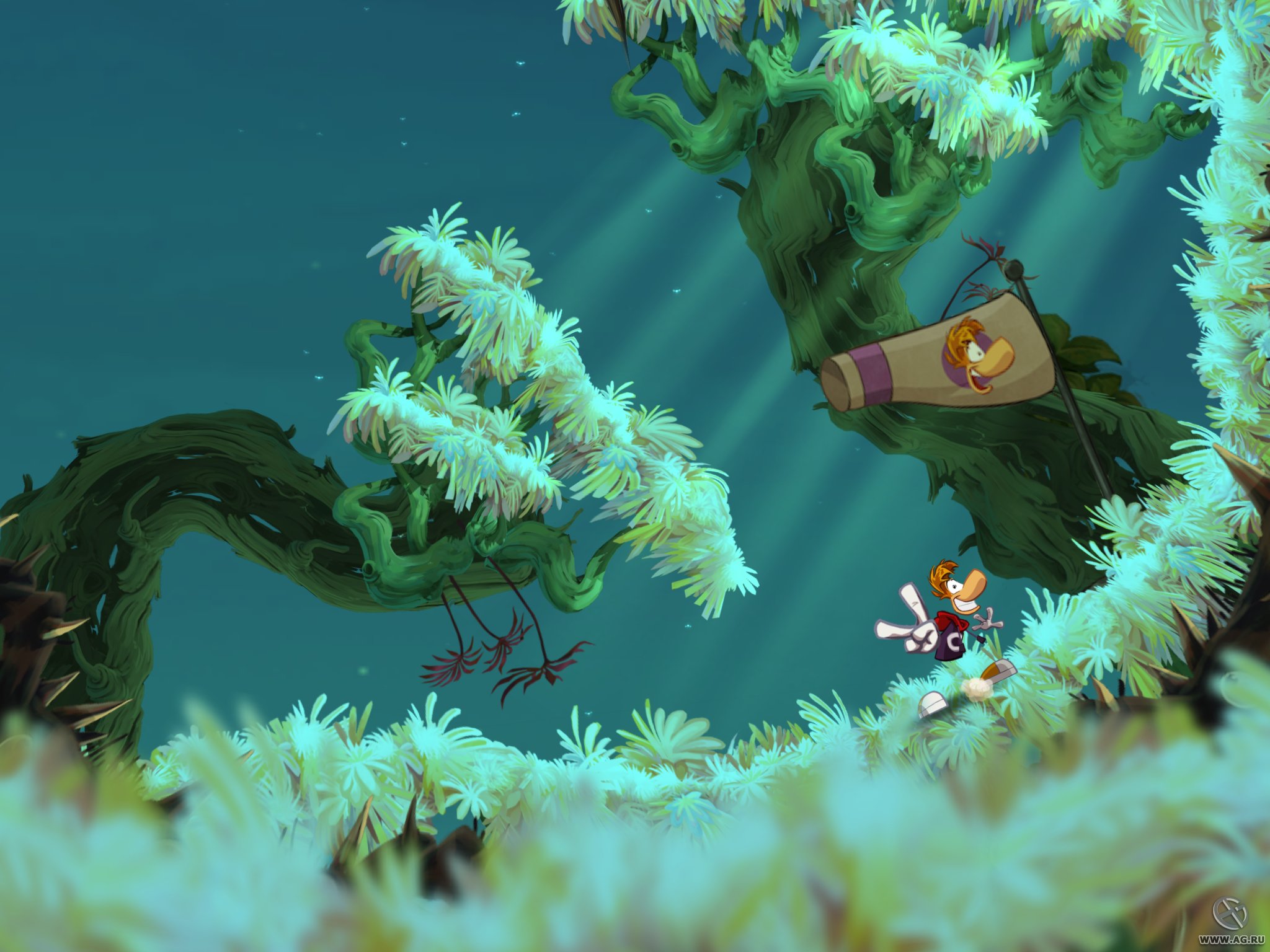 Скриншот из игры Rayman Jungle Run - 43