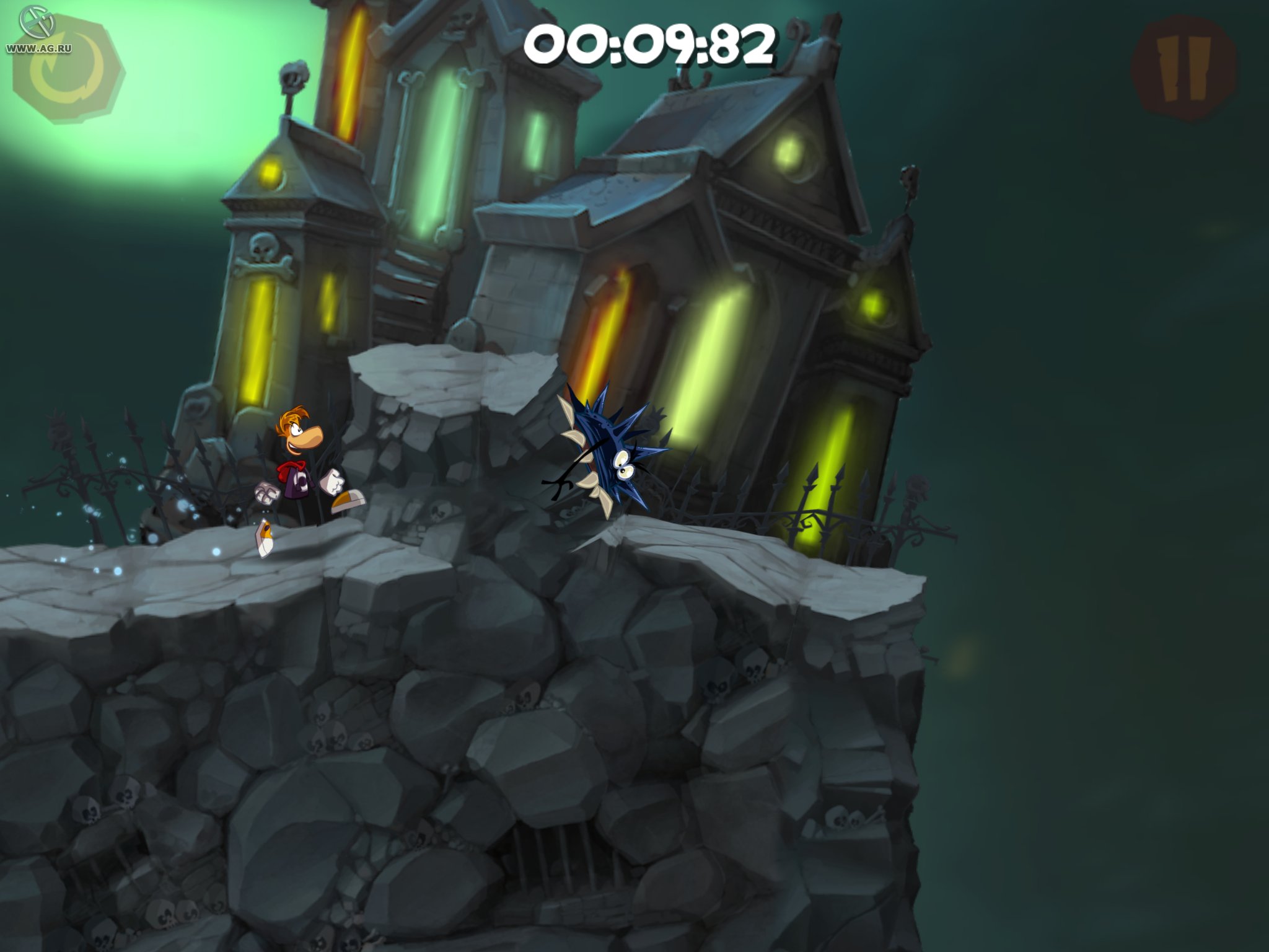 Скриншот из игры Rayman Jungle Run - 49