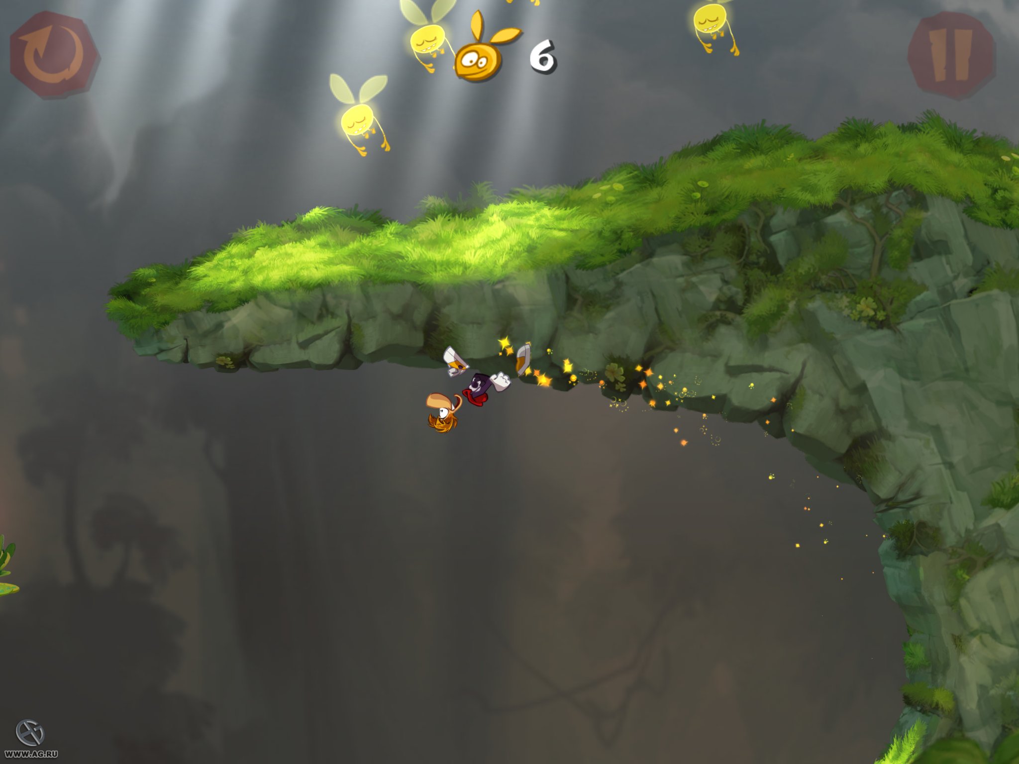 Скриншот из игры Rayman Jungle Run - 50