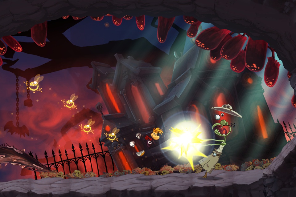Скриншот из игры Rayman Jungle Run - 18
