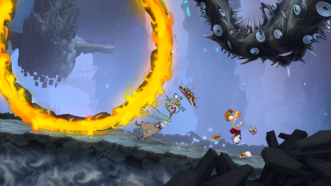 Скриншот из игры Rayman Jungle Run - 9