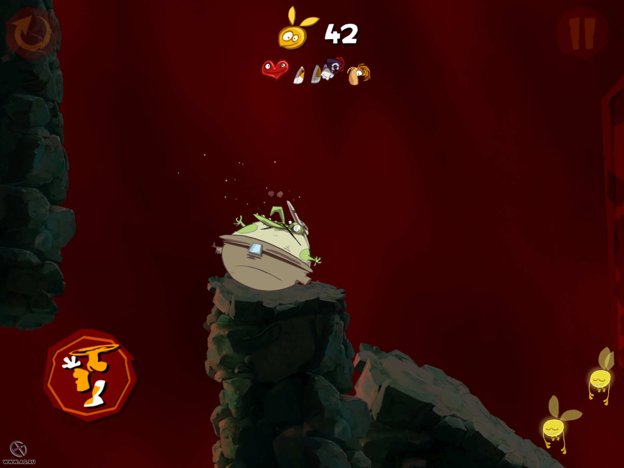 Скриншот из игры Rayman Jungle Run - 13
