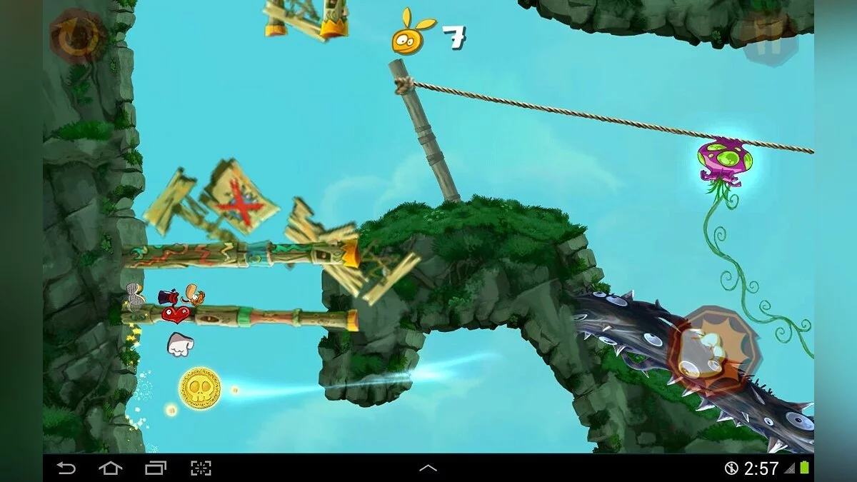 Скриншот из игры Rayman Jungle Run - 7