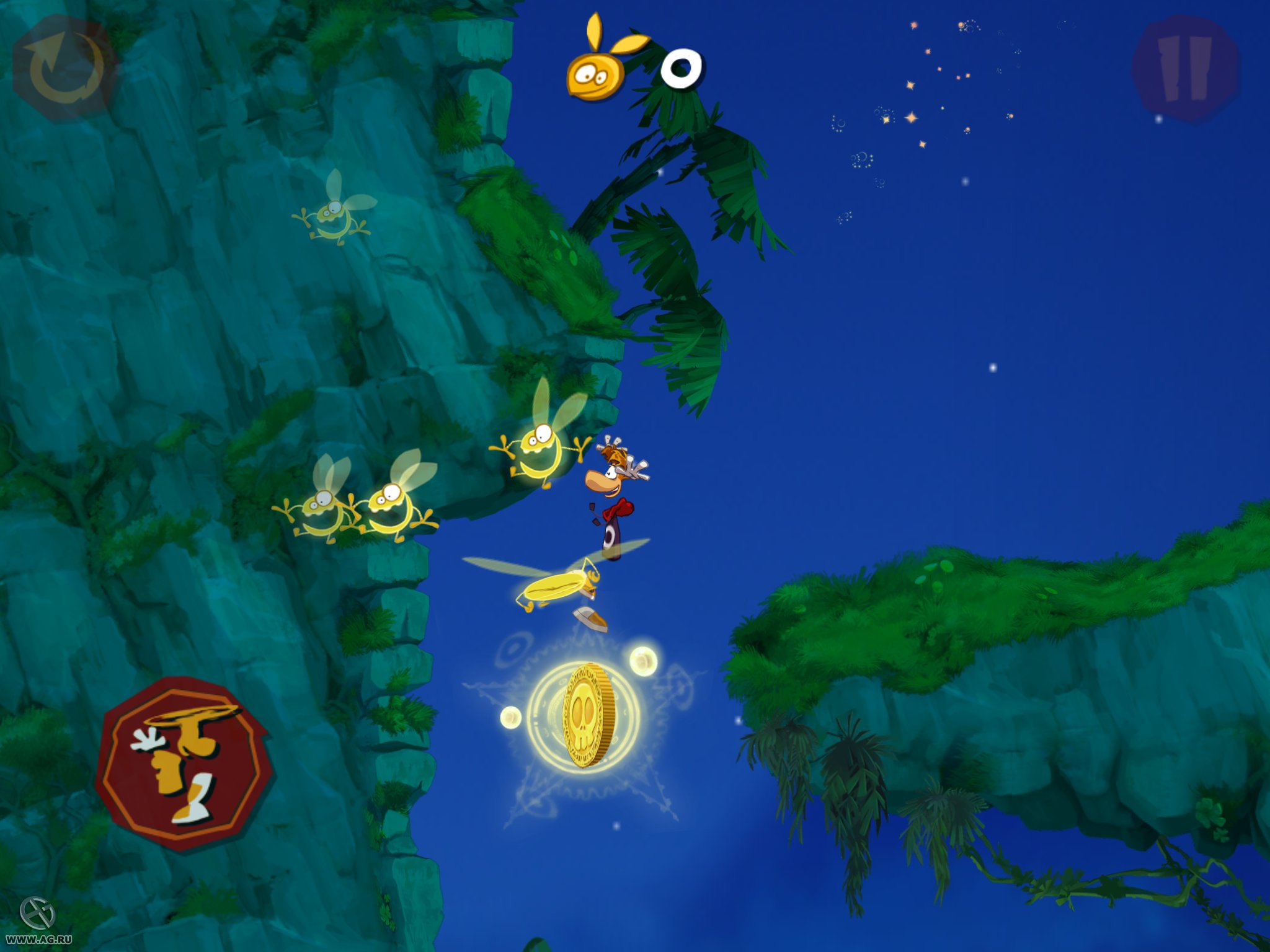 Скриншот из игры Rayman Jungle Run - 37