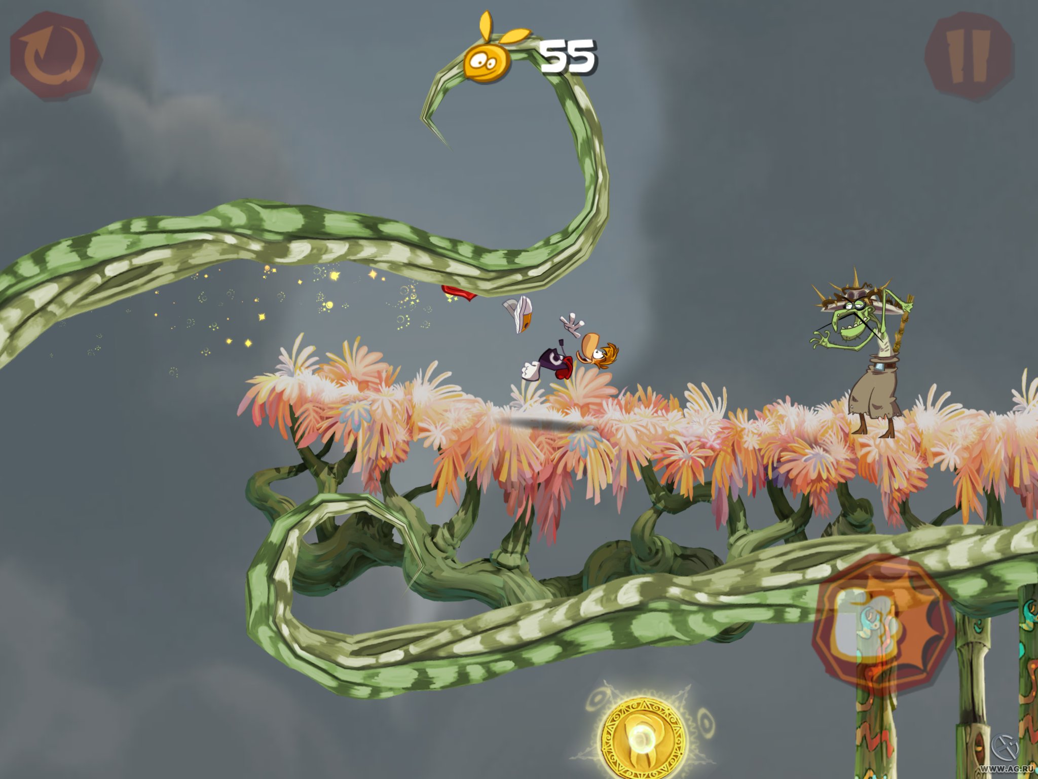 Скриншот из игры Rayman Jungle Run - 52