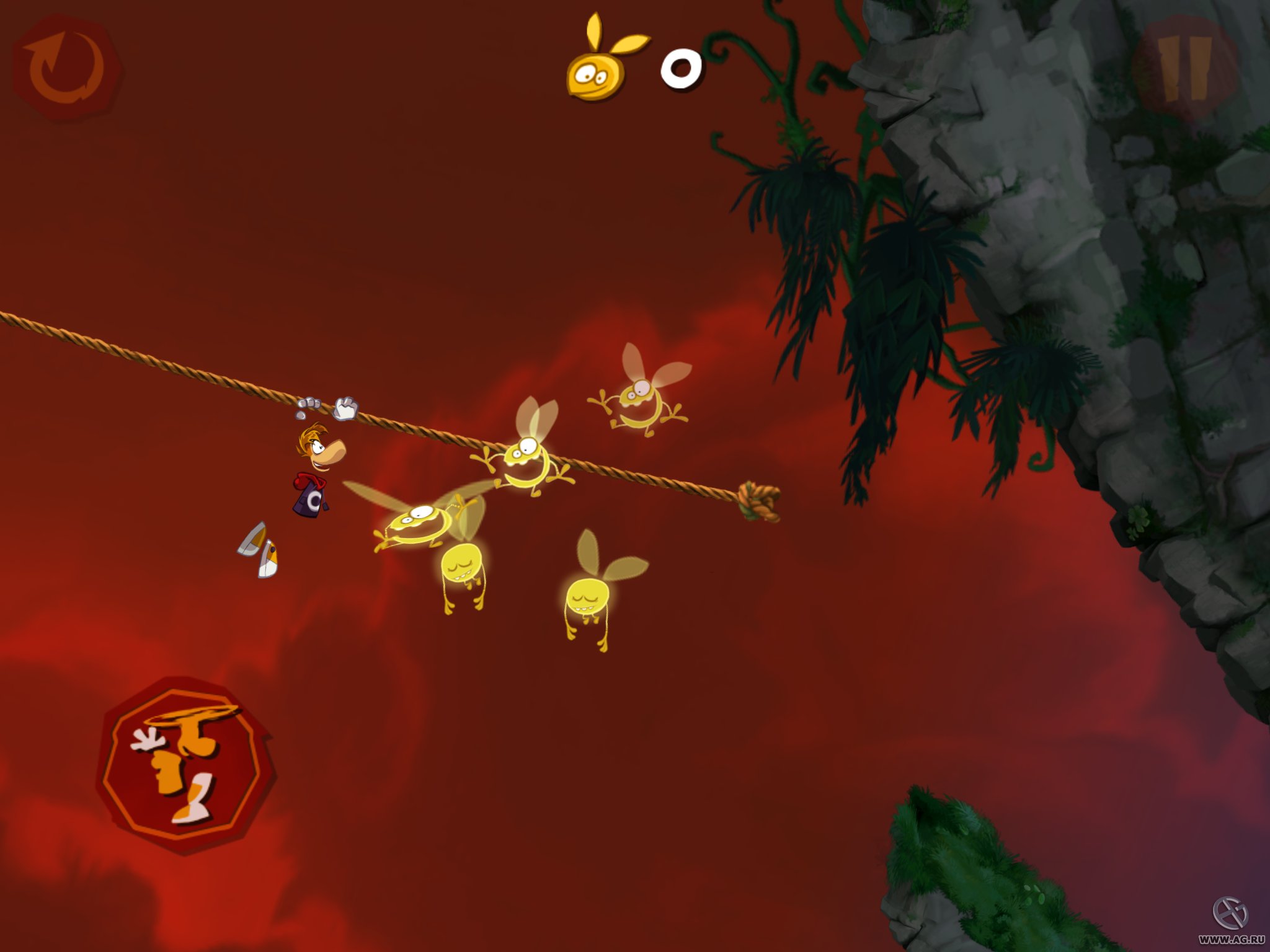 Скриншот из игры Rayman Jungle Run - 48