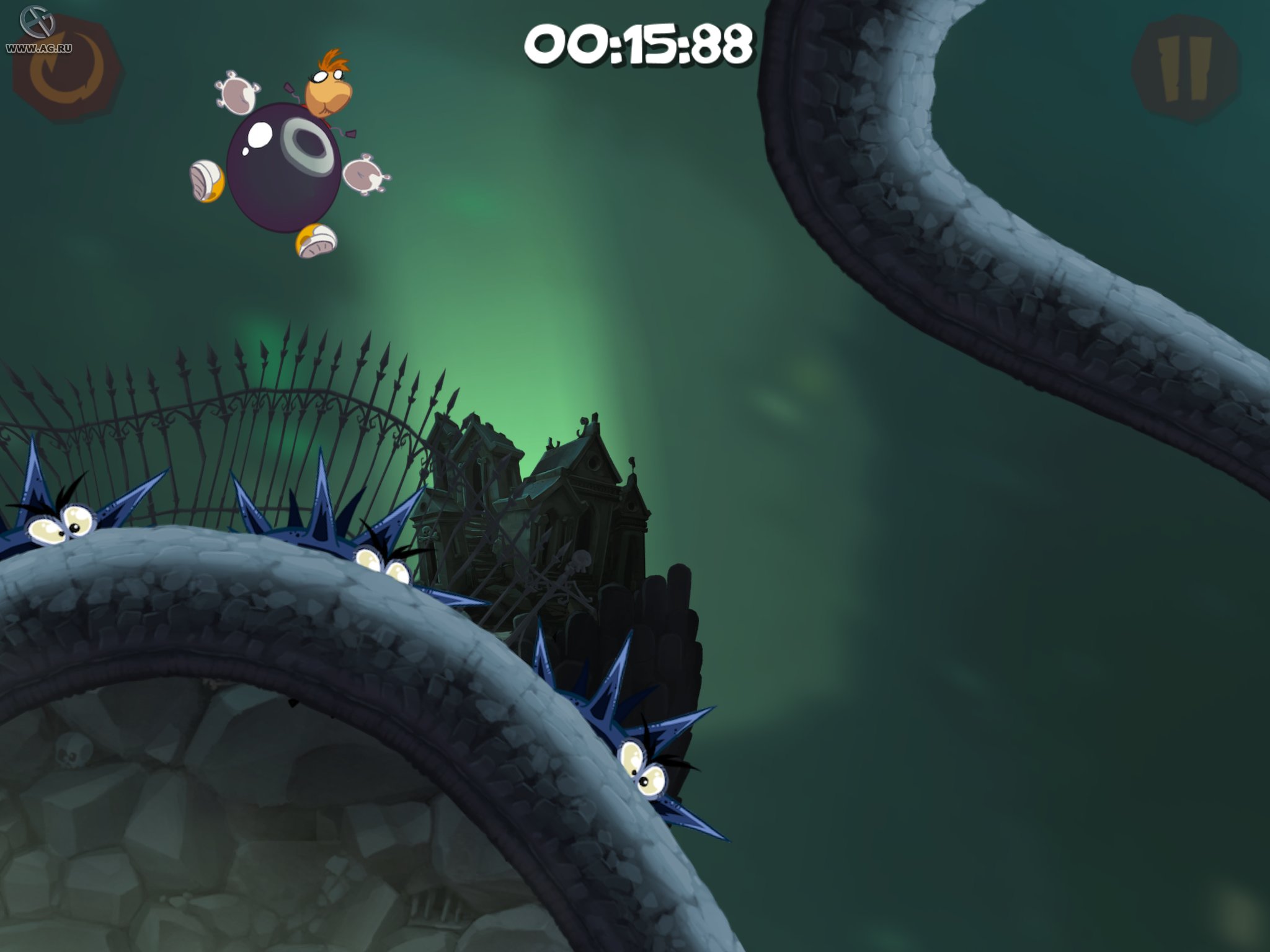 Скриншот из игры Rayman Jungle Run - 44