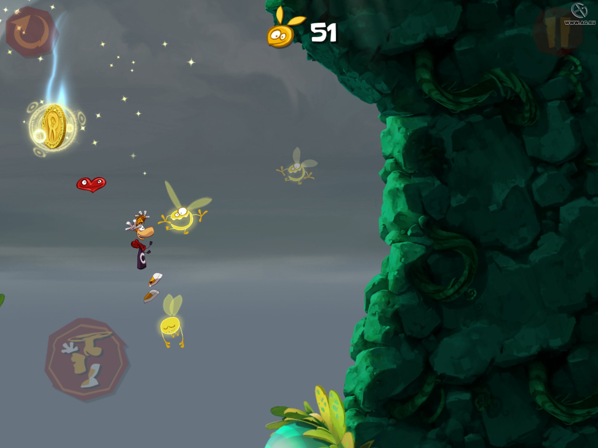 Скриншот из игры Rayman Jungle Run - 35