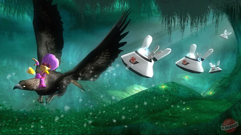 Скриншот из игры Rayman Raving Rabbids - 64