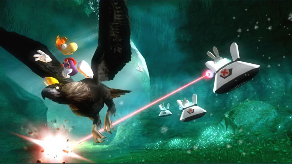 Скриншот из игры Rayman Raving Rabbids - 1