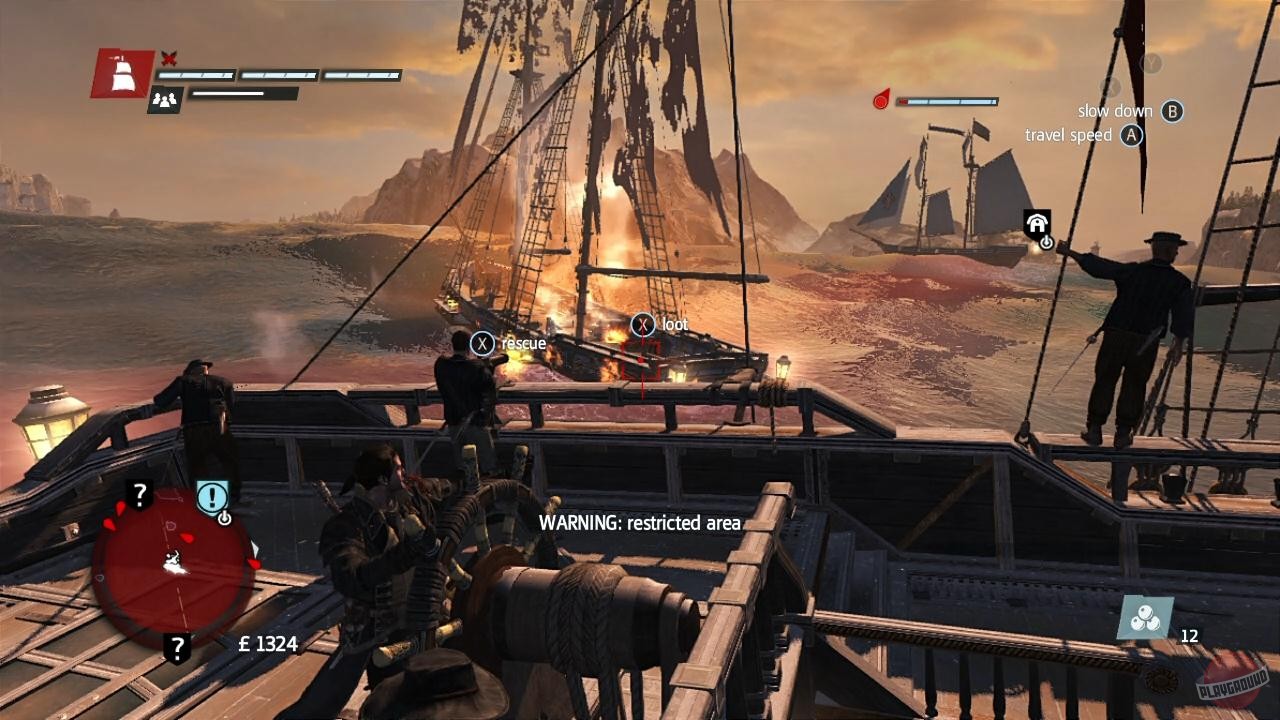 Скриншот из игры Assassin's Creed Rogue - 3