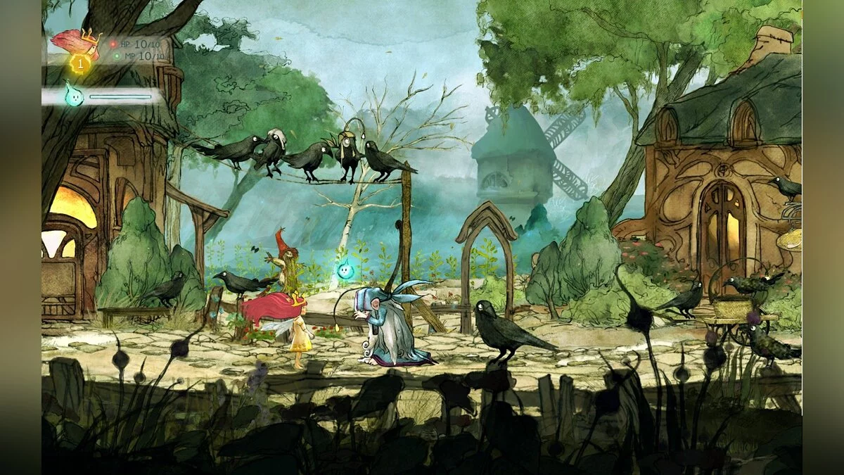Скриншот из игры Child of Light - 46