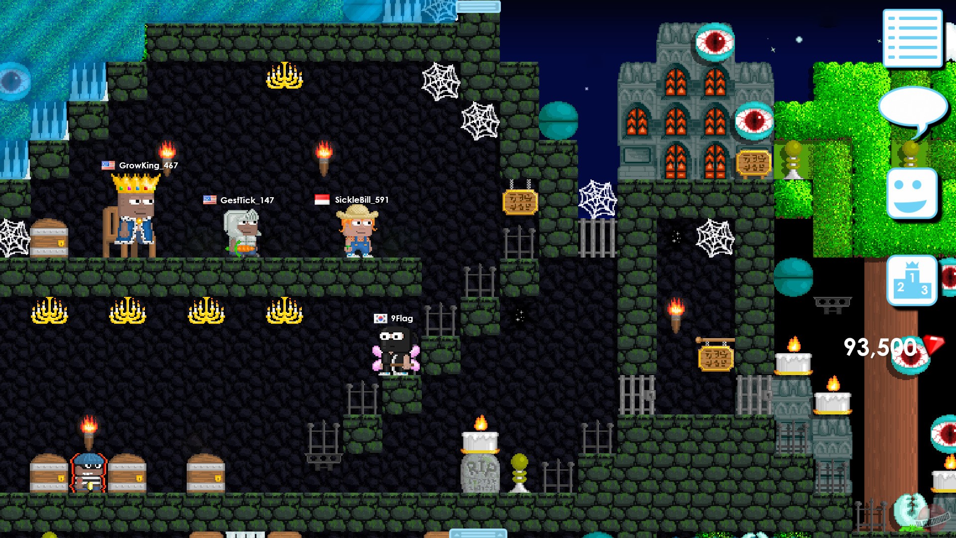 Скриншот из игры Growtopia - 10