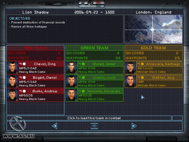 Скриншот из игры Tom Clancy's Rainbow Six 3: Raven Shield - 11