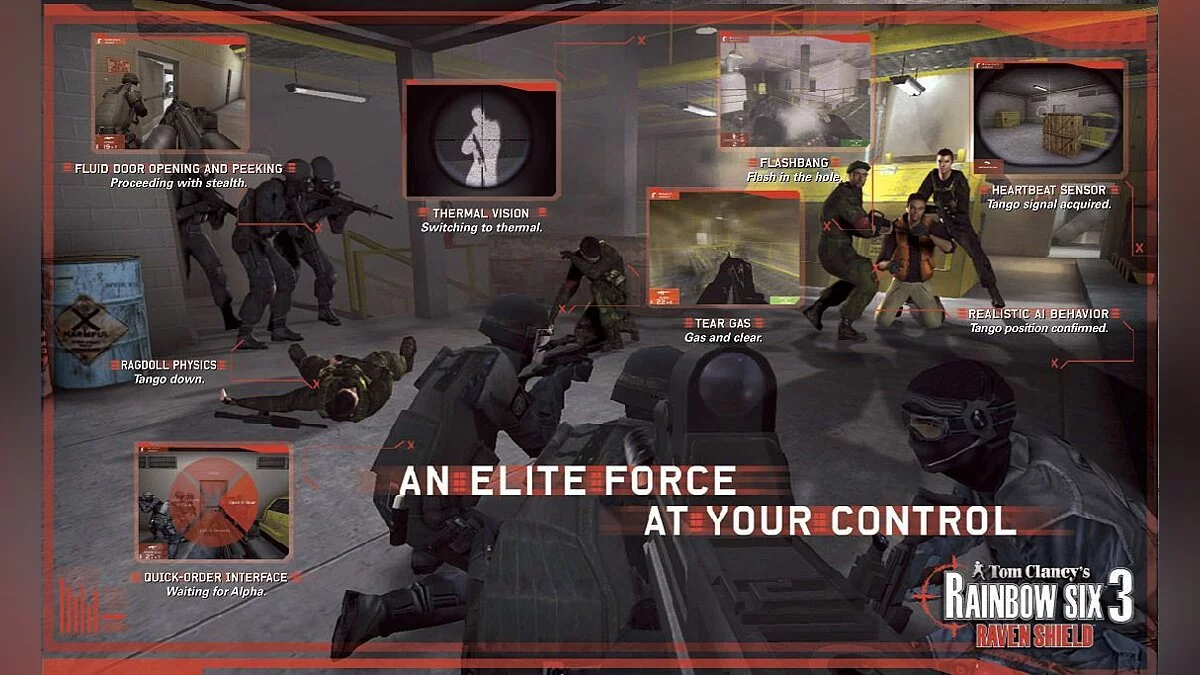 Скриншот из игры Tom Clancy's Rainbow Six 3: Raven Shield - 33