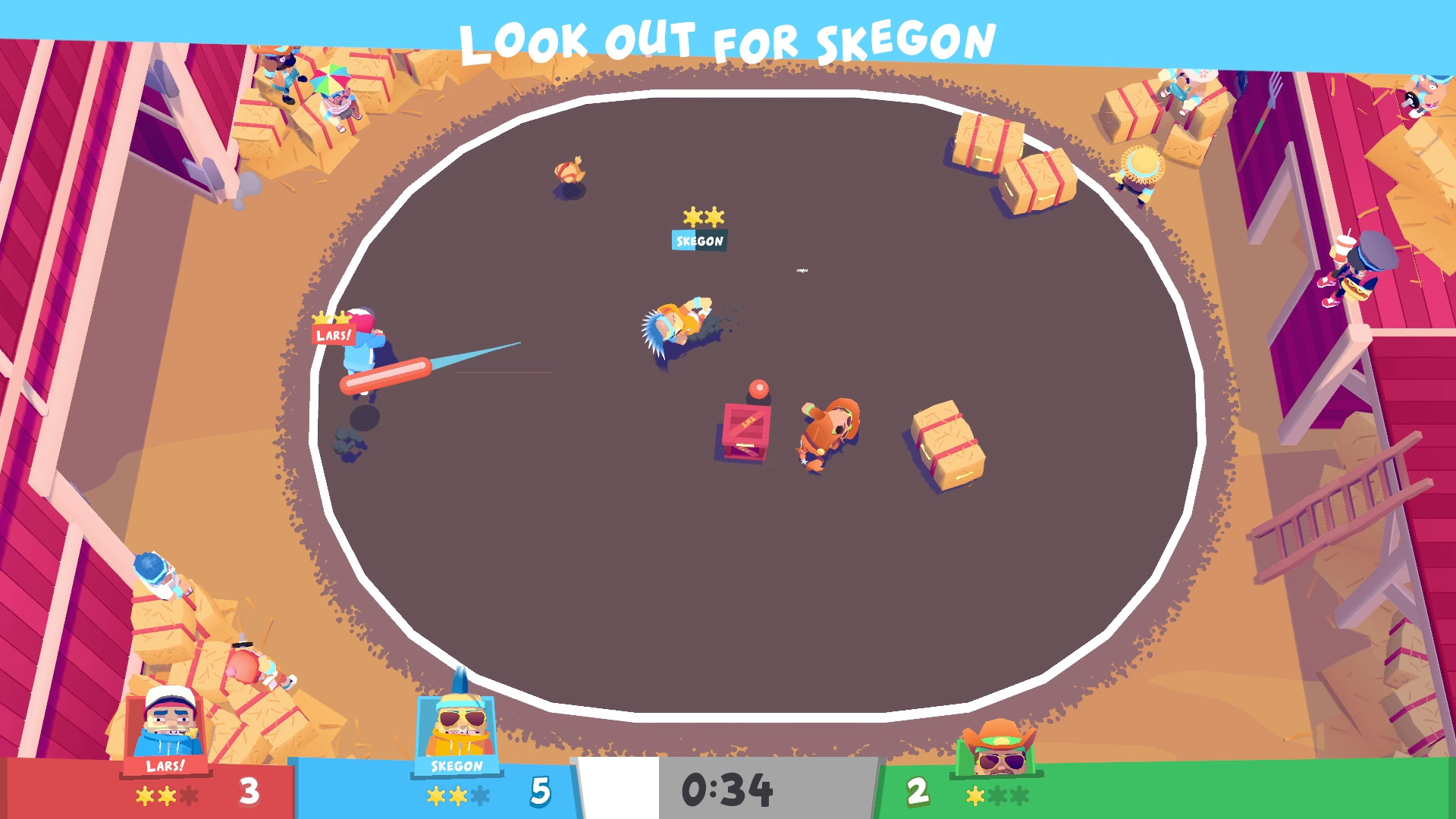 Скриншот из игры OddBallers - 1