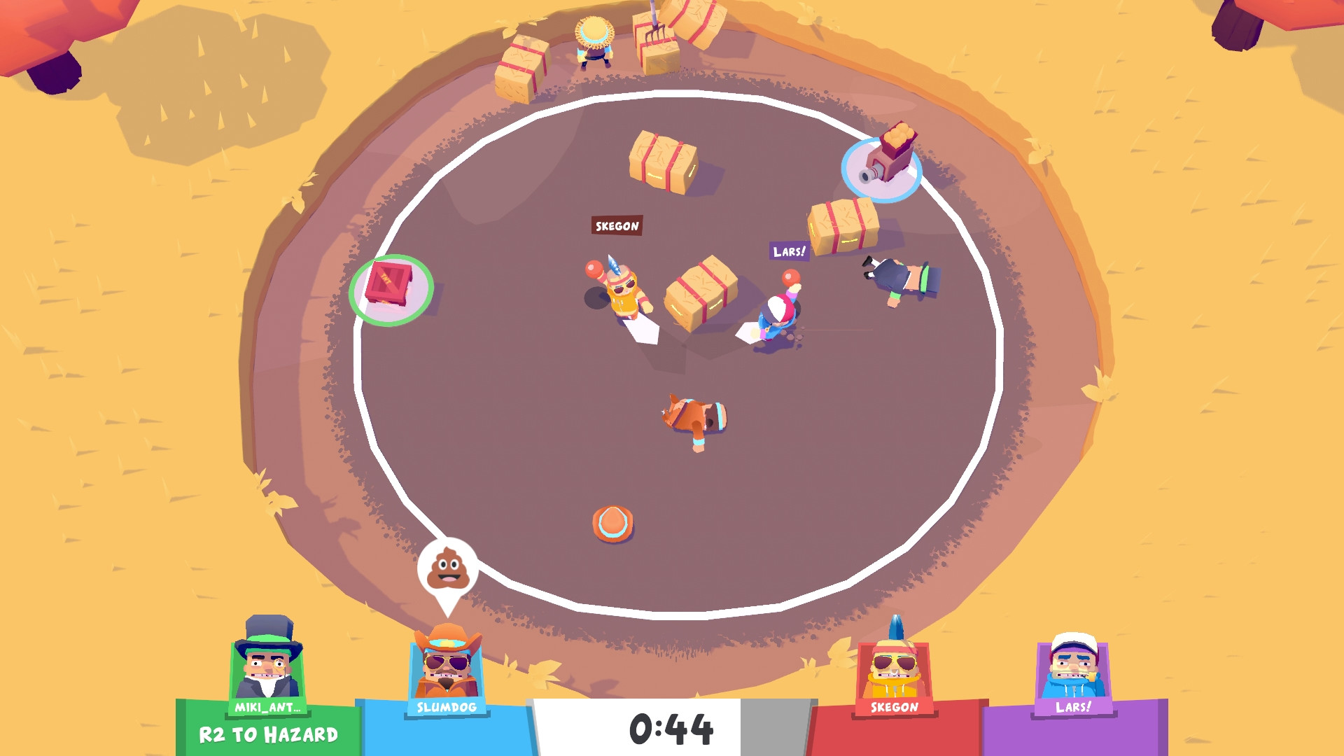 Скриншот из игры OddBallers - 4