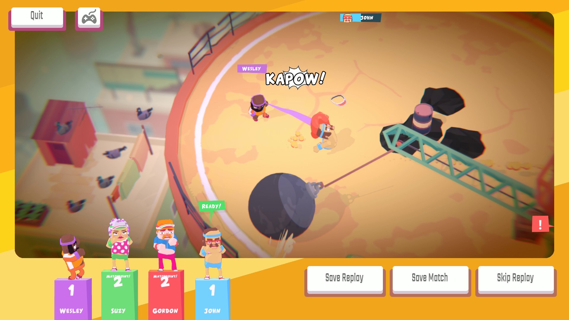 Скриншот из игры OddBallers - 30