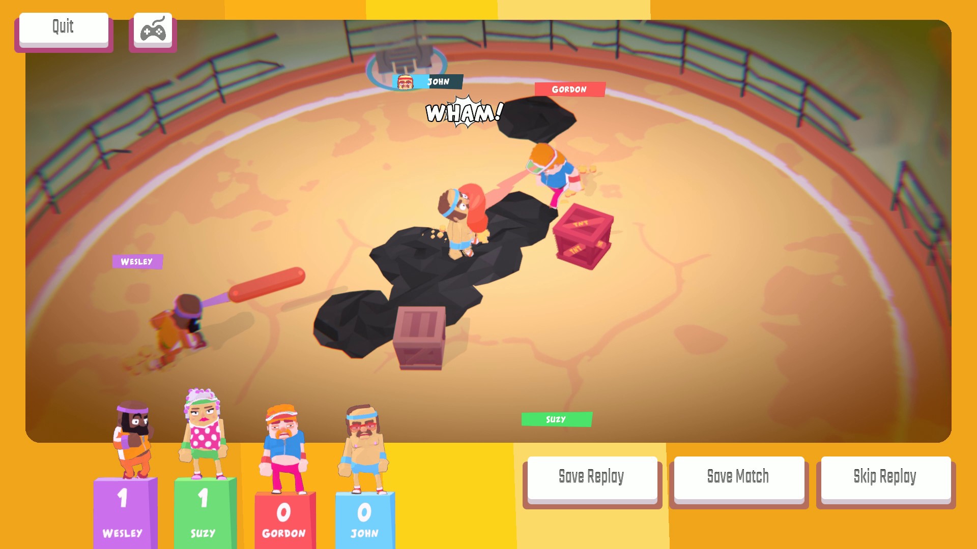 Скриншот из игры OddBallers - 8