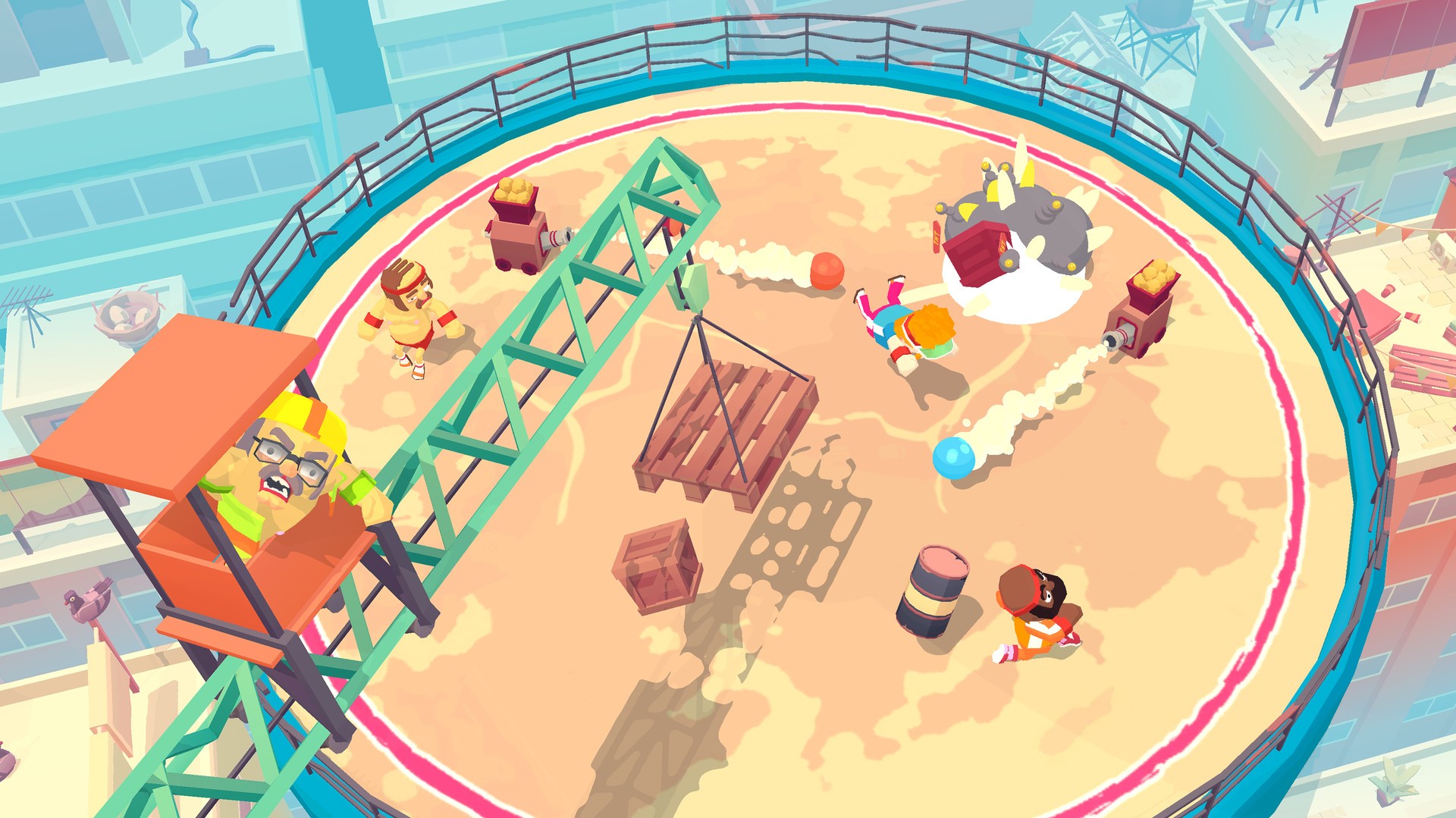 Скриншот из игры OddBallers - 9