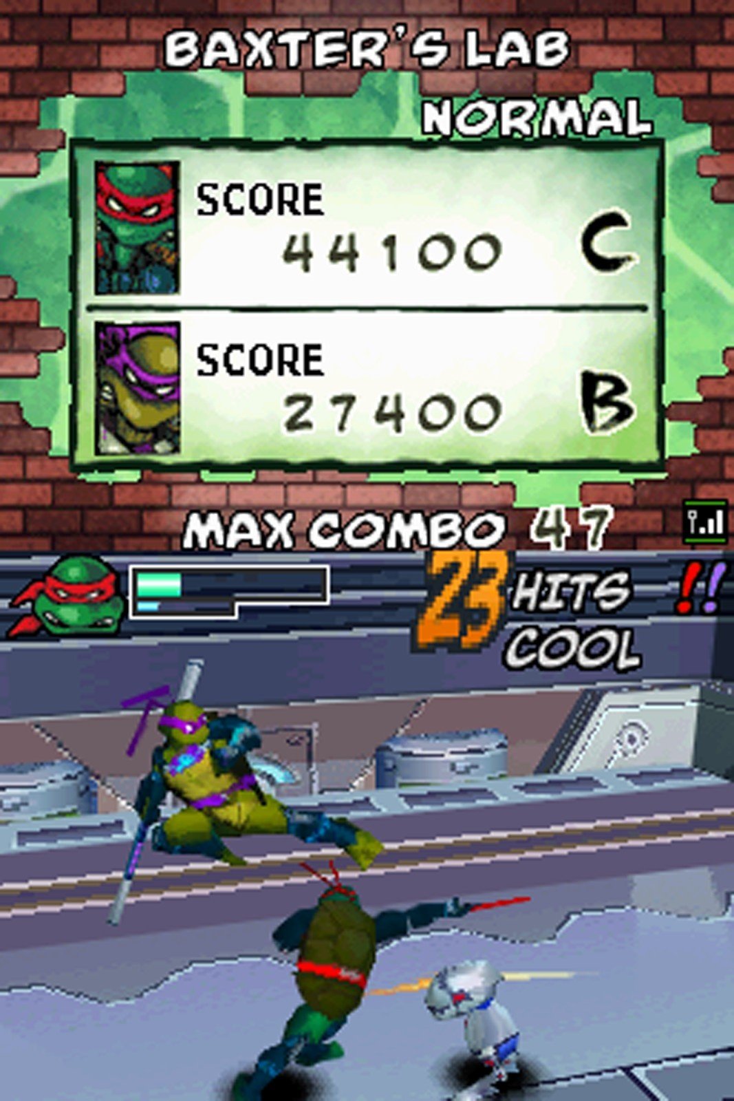 Скриншот из игры Teenage Mutant Ninja Turtles: Arcade Attack - 1
